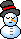 Schneemann Smilies (31) Smiley – Schneemann